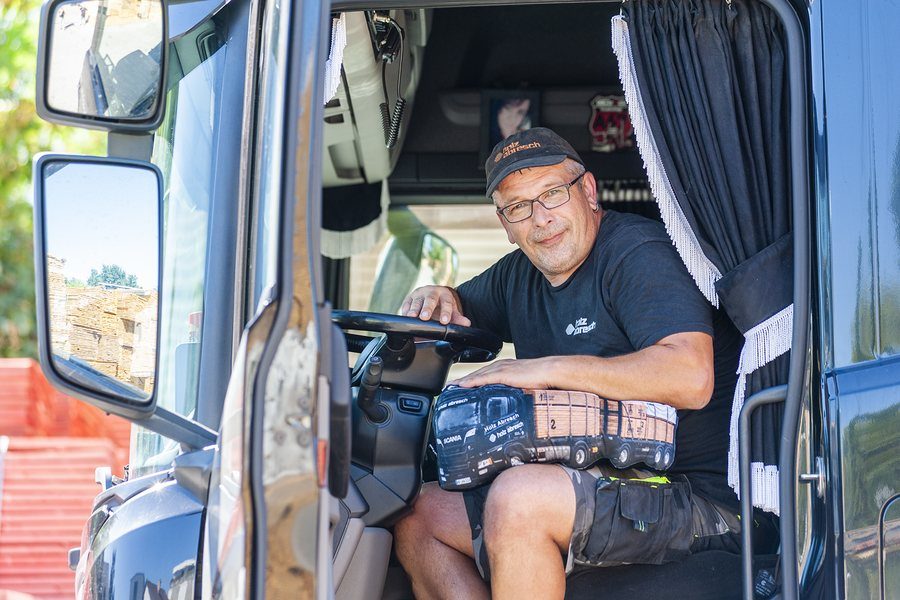 Chauffeur Abresch au volant